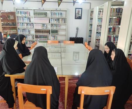 فعالیت فرهنگی بانوان عضو کتابخانه